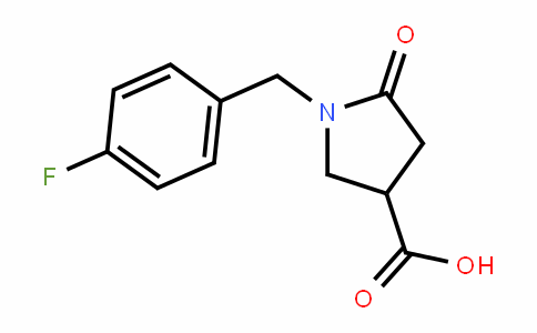 96449-68-2 | 1-(4-fluorobenzyl)-5-oxo-3-pyrrolidinecarboxylic acid