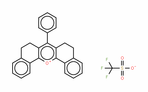 73377-38-5 | 7-Phenyl-5,6,8,9-tetrahydrodibenzo[c,h]xanthylium trifluoromethanesulphonate, tech