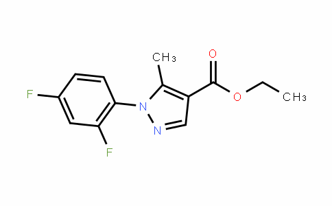 175135-71-4 | Ethyl 1-(2,4-difluorophenyl)-5-methylpyrazole-4-carboxylate
