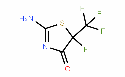 13973-15-4 | 2-Amino-5-fluoro-5-(trifluoromethyl)-4,5-dihydro-1,3-thiazol-4-one
