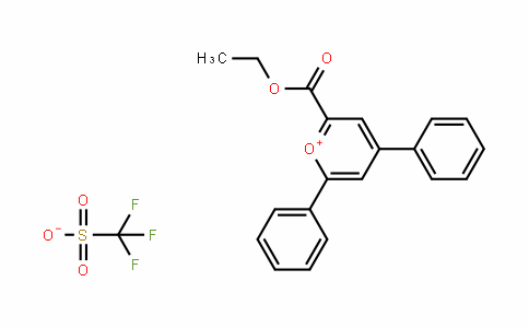 78904-85-5 | Ethyl 4,6-diphenylpyrylium-2-carboxylate trifluoromethanesulphonate, tech