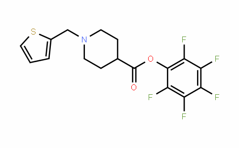 930111-06-1 | Pentafluorophenyl 1-(thien-2-ylmethyl)piperidine-4-carboxylate
