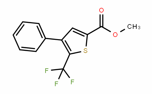 237385-98-7 | Methyl 4-phenyl-5-(trifluoromethyl)thiophene-2-carboxylate