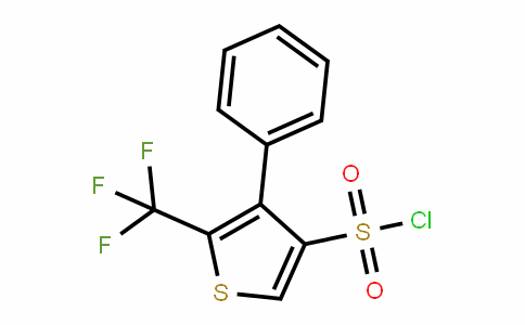 680215-52-5 | 4-Phenyl-5-(trifluoromethyl)thiophene-3-sulphonyl chloride