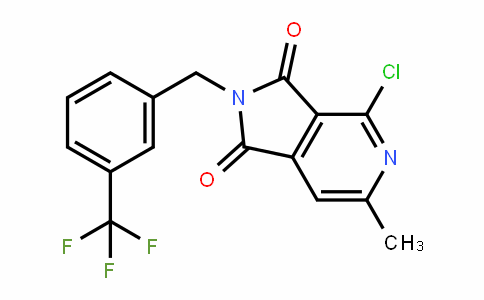261363-79-5 | 4-Chloro-6-methyl-2-[3-(trifluoromethyl)benzyl]-2,3-dihydro-1H-pyrrolo[3,4-c]pyridine-1,3-dione