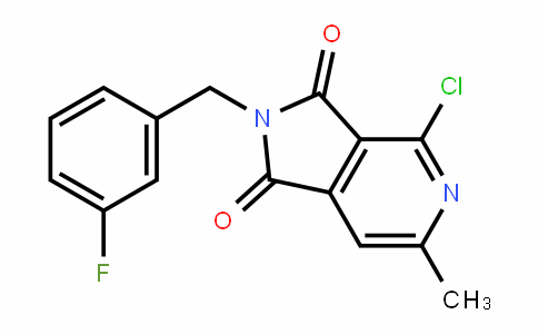 680216-24-4 | 4-Chloro-2-(3-fluorobenzyl)-6-methyl-1H-pyrrolo[3,4-c]pyridine-1,3(2H)-dione