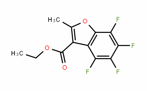 3265-71-2 | Ethyl 2-methyl-4,5,6,7-tetrafluorobenzofuran-3-carboxylate