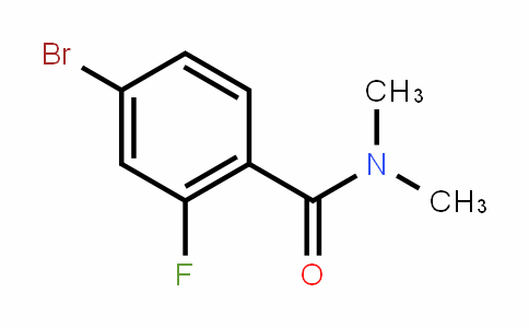 749927-80-8 | 4-Bromo-N,N-dimethyl-2-fluorobenzamide