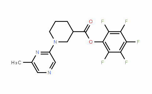 941716-83-2 | Pentafluorophenyl 1-(6-methylpyrazin-2-yl)piperidine-3-carboxylate