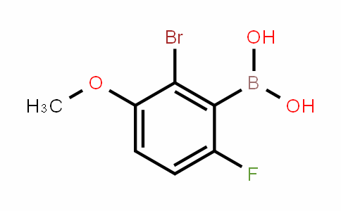 957062-89-4 | 2-Bromo-6-fluoro-3-methoxybenzeneboronic acid