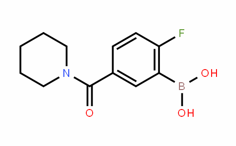 874289-43-7 | 2-氟-5-(哌啶-1-羰基)苯基硼酸