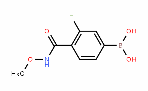 913835-58-2 | 3-Fluoro-4-(methoxycarbamoyl)benzeneboronic acid