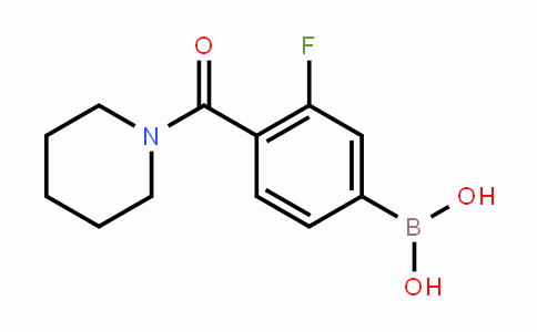 874289-10-8 | 3-氟-4-(哌啶-1-羰基)苯基硼酸