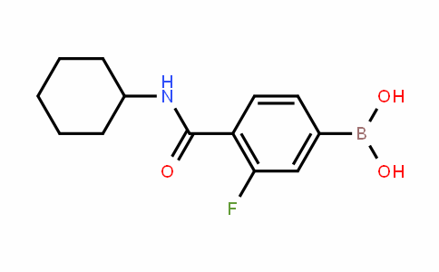 874289-11-9 | 4-(Cyclohexylcarbamoyl)-3-fluorobenzeneboronic acid