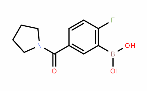874289-42-6 | 2-Fluoro-5-(pyrrolidin-1-ylcarbonyl)benzeneboronic acid
