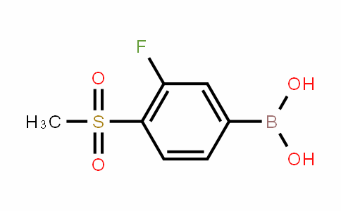 648904-83-0 | 3-Fluoro-4-(methylsulphonyl)benzeneboronic acid