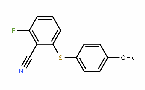 175204-11-2 | 2-Fluoro-6-(4-methylphenylthio)benzonitrile