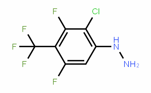 121435-36-7 | 2-Chloro-3,5-difluoro-4-(trifluoromethyl)phenylhydrazine