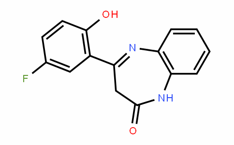 351003-09-3 | 1,3-Dihydro-4-(5-fluoro-2-hydroxyphenyl)-2H-1,5-benzodiazepin-2-one