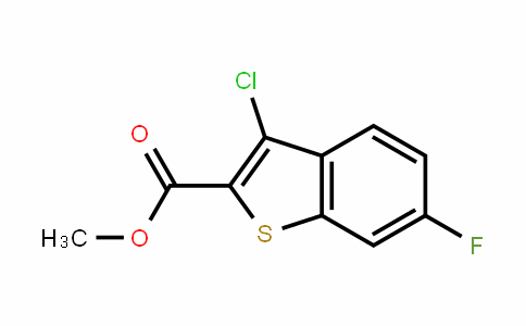 21211-20-1 | 3-氯-6-氟苯并[b]噻吩-2-羧酸酯甲酯
