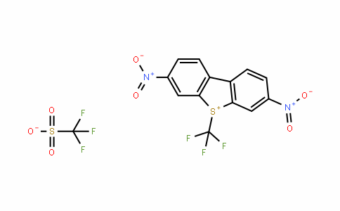 129922-37-8 | S-(Trifluoromethyl)-3,7-dinitrodibenzothiophenium trifluoromethanesulphonate