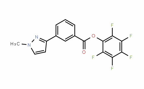 910037-11-5 | Pentafluorophenyl 3-(1-methyl-1H-pyrazol-3-yl)benzoate
