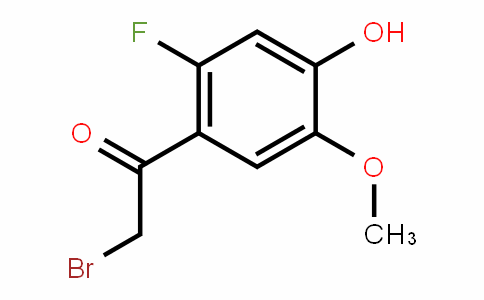 1065076-50-7 | 2-Fluoro-4-hydroxy-5-methoxyphenacyl bromide