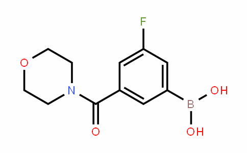874219-40-6 | 3-氟-5-(吗啉-4-羰基)苯基硼酸
