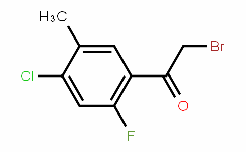 338982-26-6 | 4-Chloro-2-fluoro-5-methylphenacyl bromide