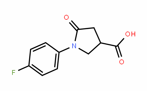 56617-43-7 | 1-(4-Fluorophenyl)-5-oxopyrrolidine-3-carboxylic acid
