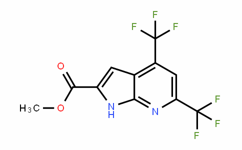 1146081-29-9 | Methyl 4,6-bis(trifluoromethyl)-7-azaindole-2-carboxylate