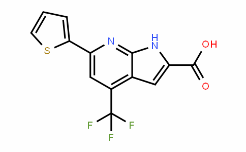 1083196-28-4 | 6-(Thien-2-yl)-4-(trifluoromethyl)-7-azaindole-2-carboxylic acid
