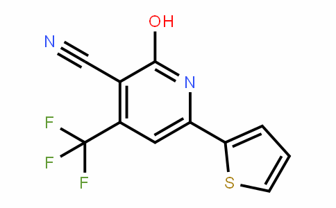 3335-45-3 | 2-Hydroxy-6-(thien-2-yl)-4-(trifluoromethyl)pyridine-3-carbonitrile