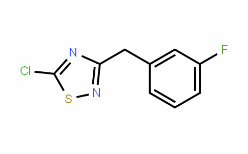 1029718-68-0 | 5-Chloro-3-(3-fluorobenzyl)-1,2,4-thiadiazole