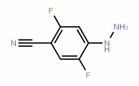 129946-63-0 | 2,5-Difluoro-4-hydrazinobenzonitrile