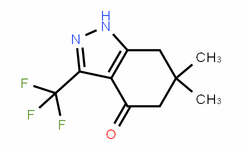 908111-34-2 | 6,6-Dimethyl-1,5,6,7-tetrahydro-3-(trifluoromethyl)-4H-indazol-4-one