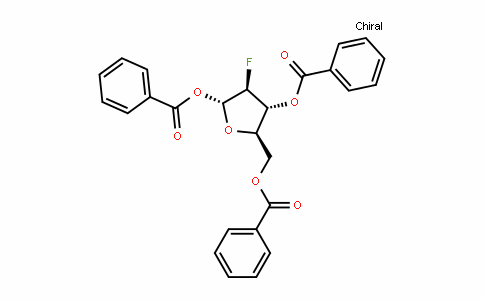 97614-43-2 | 2-Deoxy-2-fluoro-1,3,5-tri-O-benzoyl-alpha-D-arabinofuranose