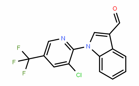 338770-32-4 | 1-[3-Chloro-5-(trifluoromethyl)pyridin-2-yl]-1H-indole-3-carboxaldehyde