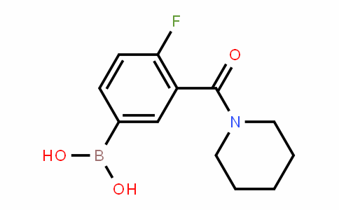 874219-30-4 | 4-氟-3-(哌啶-1-羰基)苯基硼酸