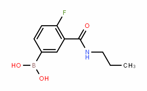874219-32-6 | 4-氟-3-(N-丙基氨甲酰基)苯基硼酸