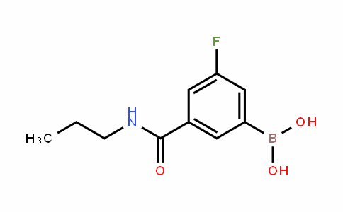 874219-37-1 | 3-Fluoro-5-(propylcarbamoyl)benzeneboronic acid