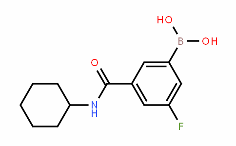 874219-42-8 | 3-(环己基氨甲酰基)-5-氟苯基硼酸