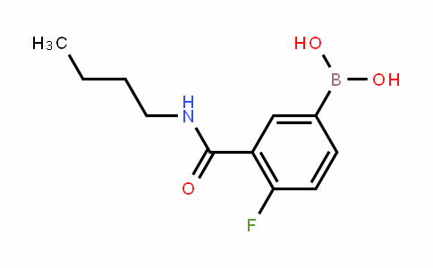874219-23-5 | 3-(N-丁基氨甲酰基)-4-氟苯基硼酸