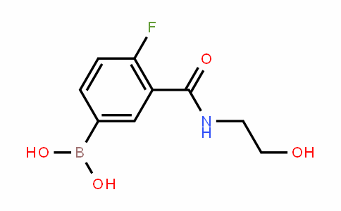 874219-25-7 | 4-氟-3-(2-羟基乙基氨甲酰基)苯基硼酸