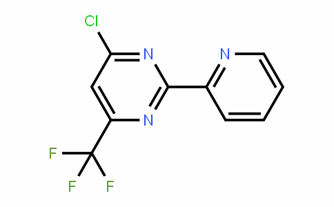 438249-84-4 | 4-Chloro-2-(pyridin-2-yl)-6-(trifluoromethyl)pyrimidine