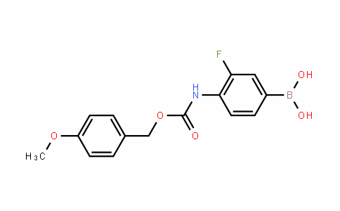 913835-49-1 | 3-Fluoro-4-[(4-methoxybenzyloxy)carbonylamino]benzeneboronic acid