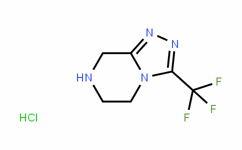 762240-92-6 | 3-(三氟甲基)-5,6,7,8-四氢-[1,2,4]三唑并[4,3-a]吡嗪盐酸盐