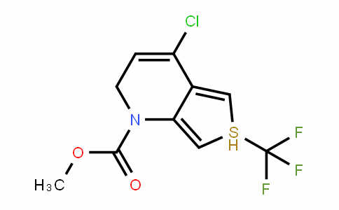 175203-40-4 | Methyl 4-chloro-6-(trifluoromethyl)thieno[3,4-b]pyridine-1-carboxylate