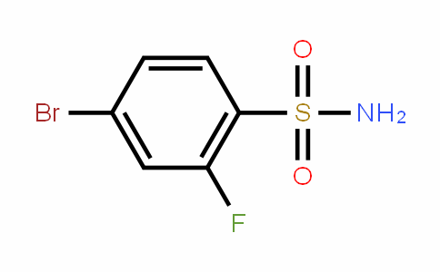 214210-30-7 | 4-Bromo-2-fluorobenzenesulphonamide