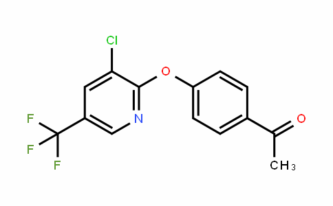 217186-15-7 | 1-(4-{[3-Chloro-5-(trifluoromethyl)pyridin-2-yl]oxy}phenyl)ethan-1-one